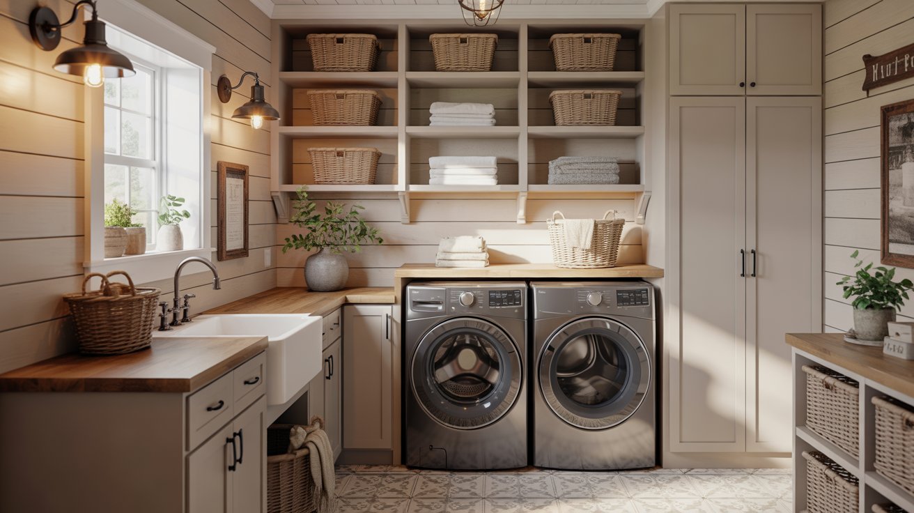 Farmhouse Laundry Room