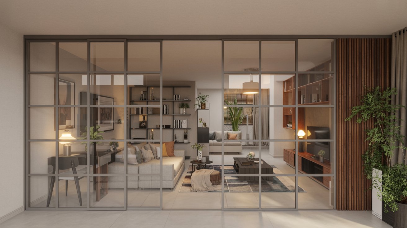 living room partition
