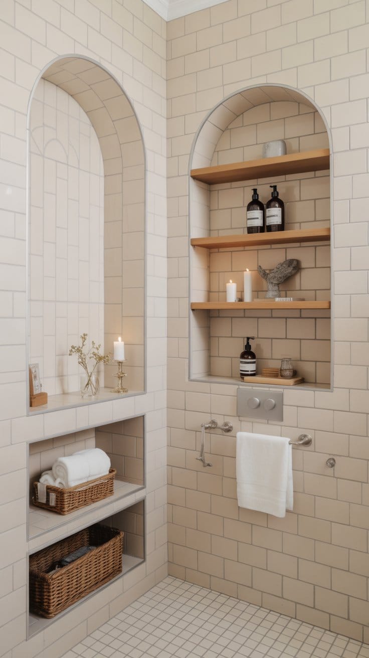 Add Built-In Shelving or Ledges