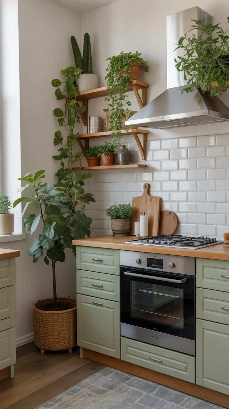 Add Greenery for Freshness