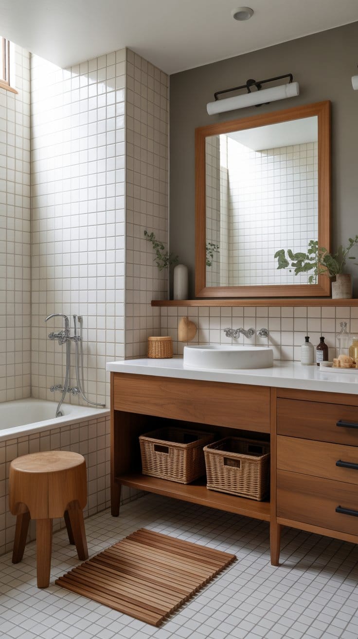 Add Warmth with Wood Accents