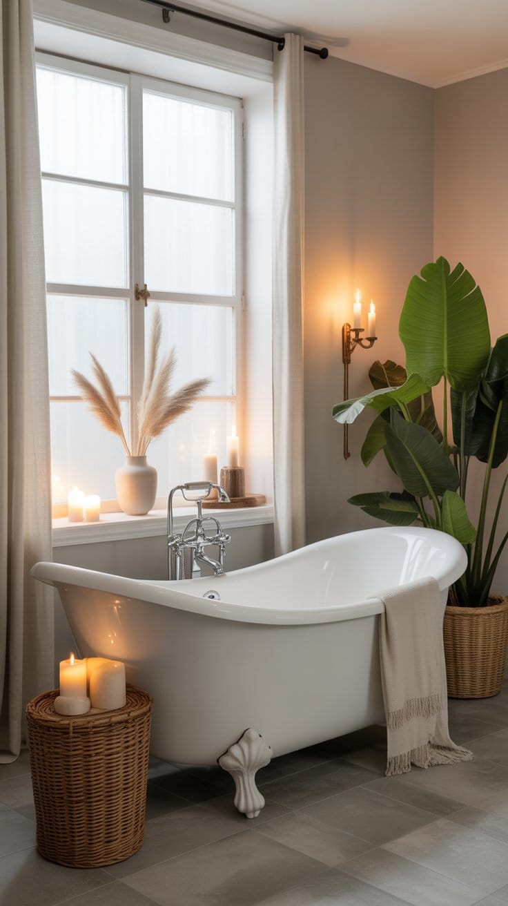 Add a Freestanding Bathtub