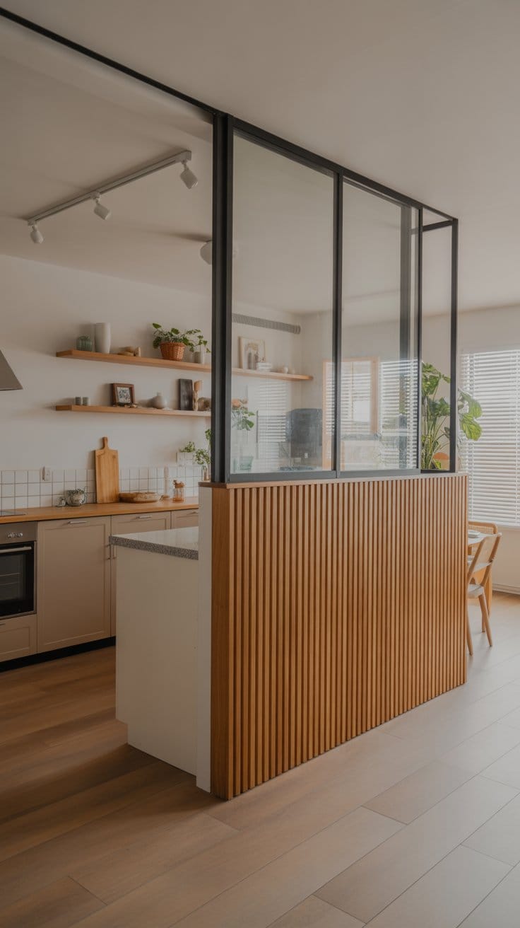 Add a Subtle Partition Wall