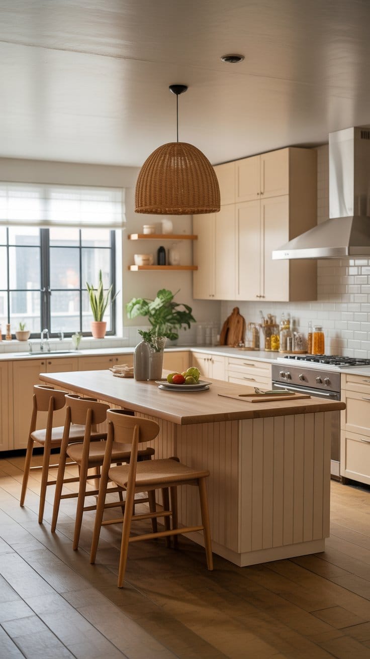 Blend Dining and Prep Areas Smoothly