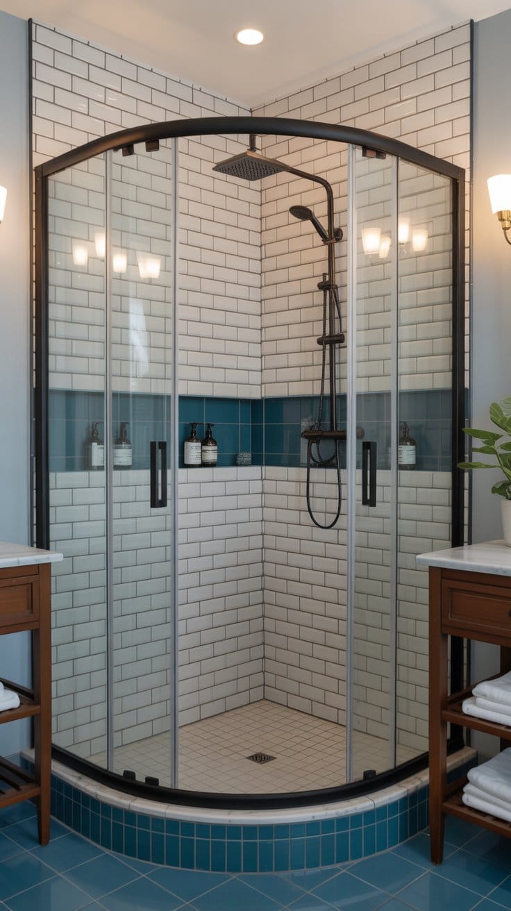Choose a Corner Shower for Compact Spaces