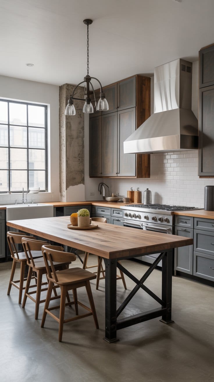 Go Industrial with Metal Finishes