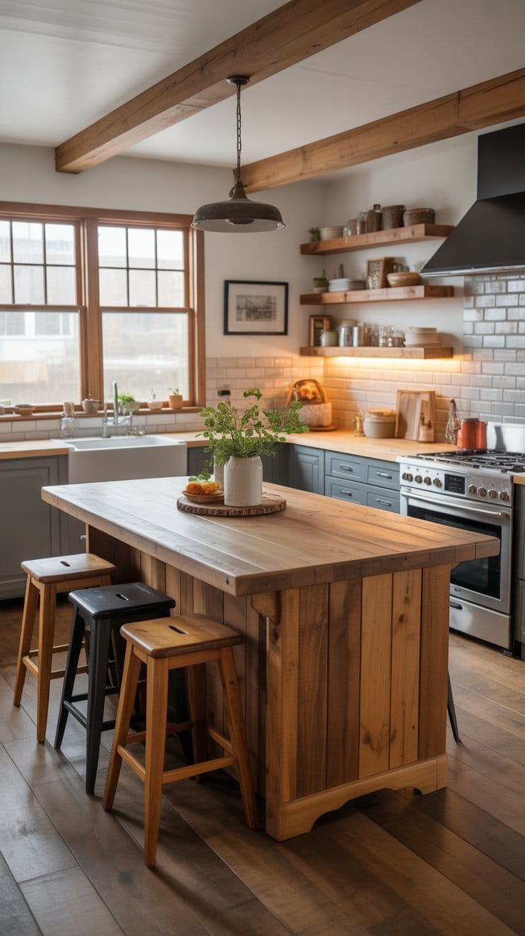 Go for a Rustic Farmhouse Style