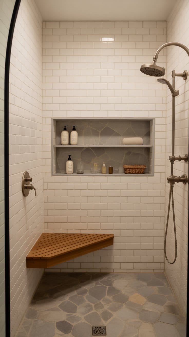 Include a Bench or Seating Area