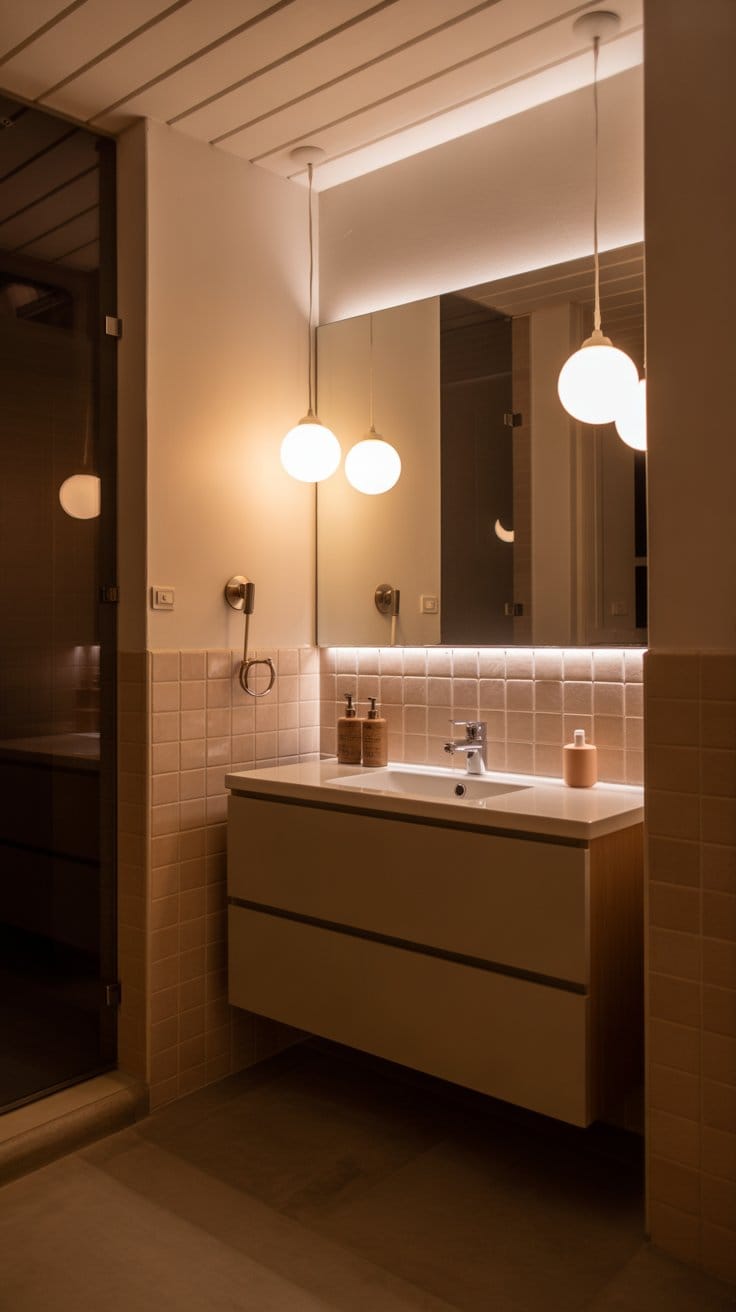 Incorporate Warm Lighting