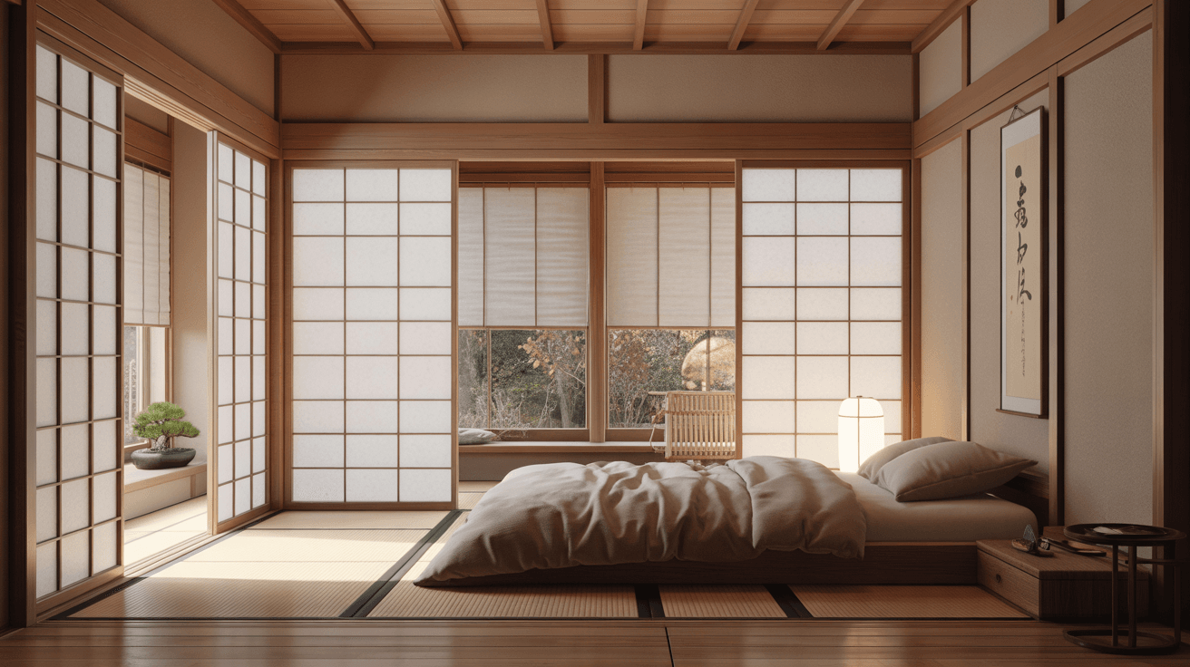 Japanese Bedroom Design Ideas to Create Calm and Balance