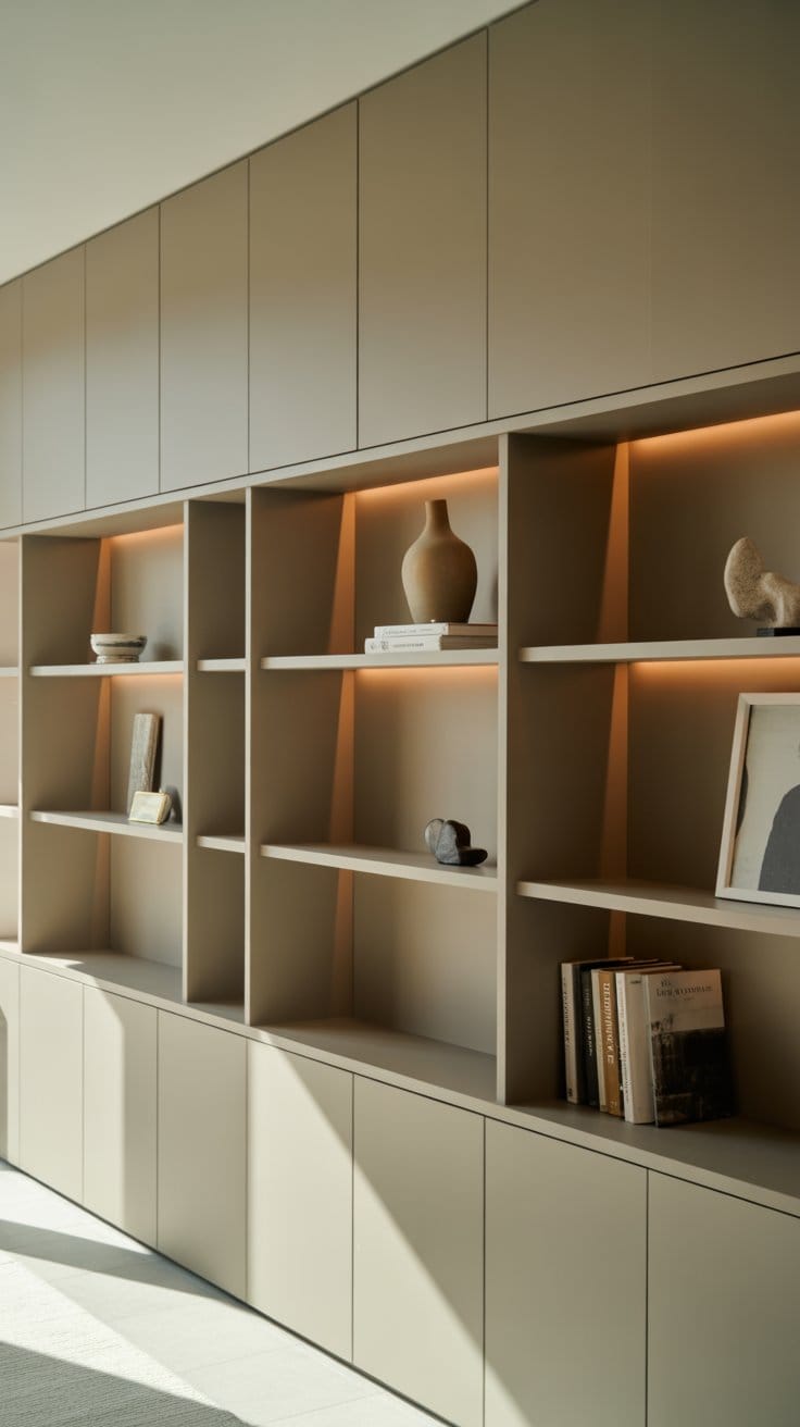 Modern Built-Ins That Redefine Wall Storage