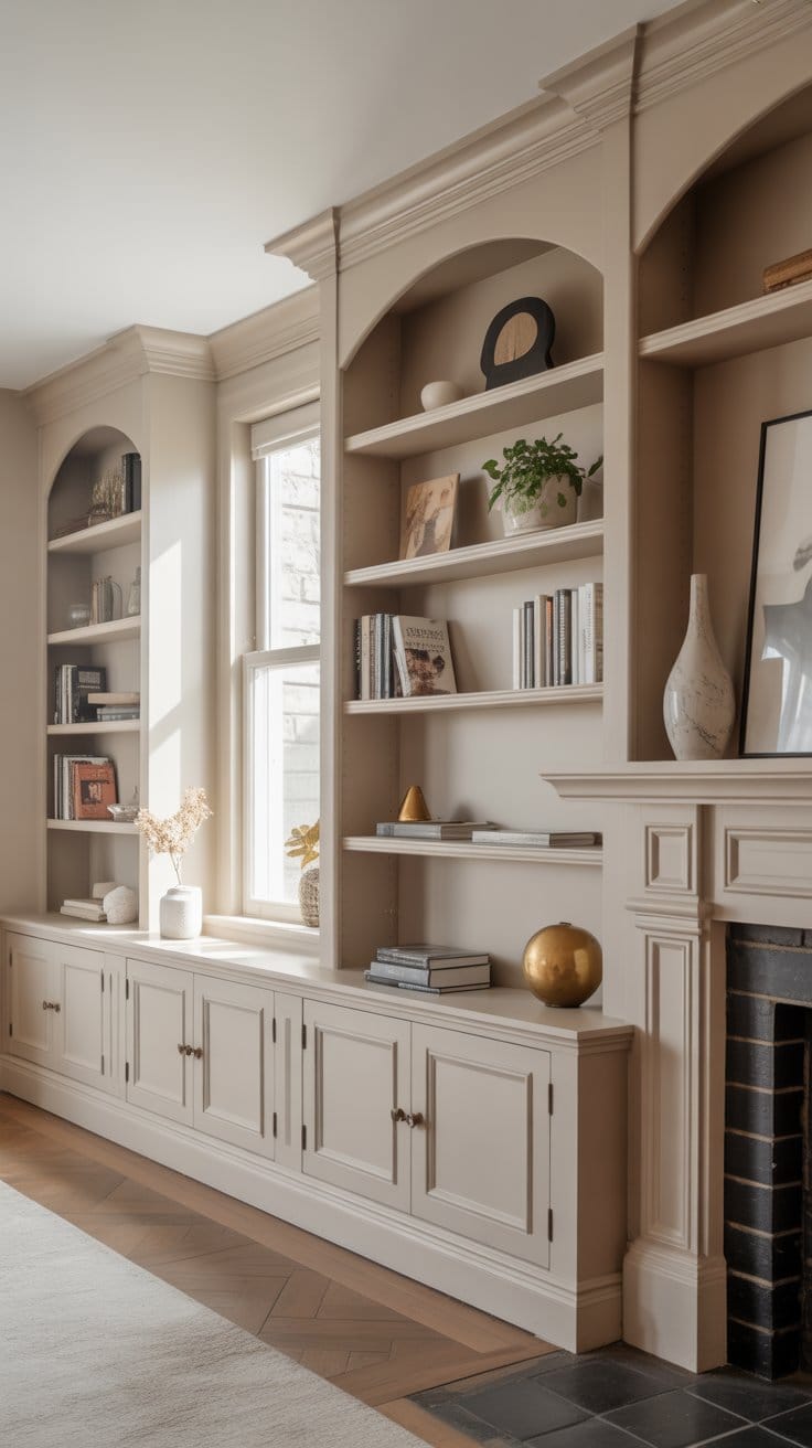 Planning the Perfect Built In Shelf Layout