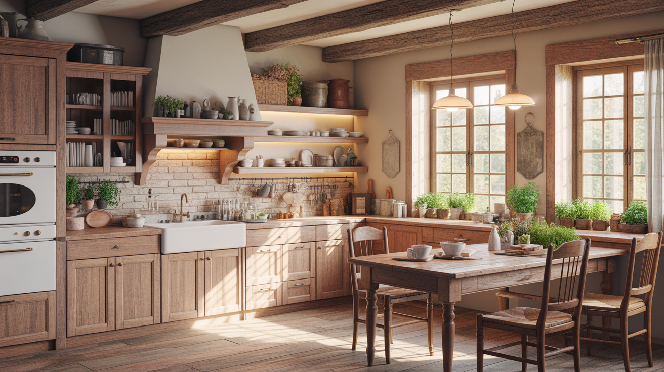 25 Essential Elements For a Rustic Farmhouse Kitchen