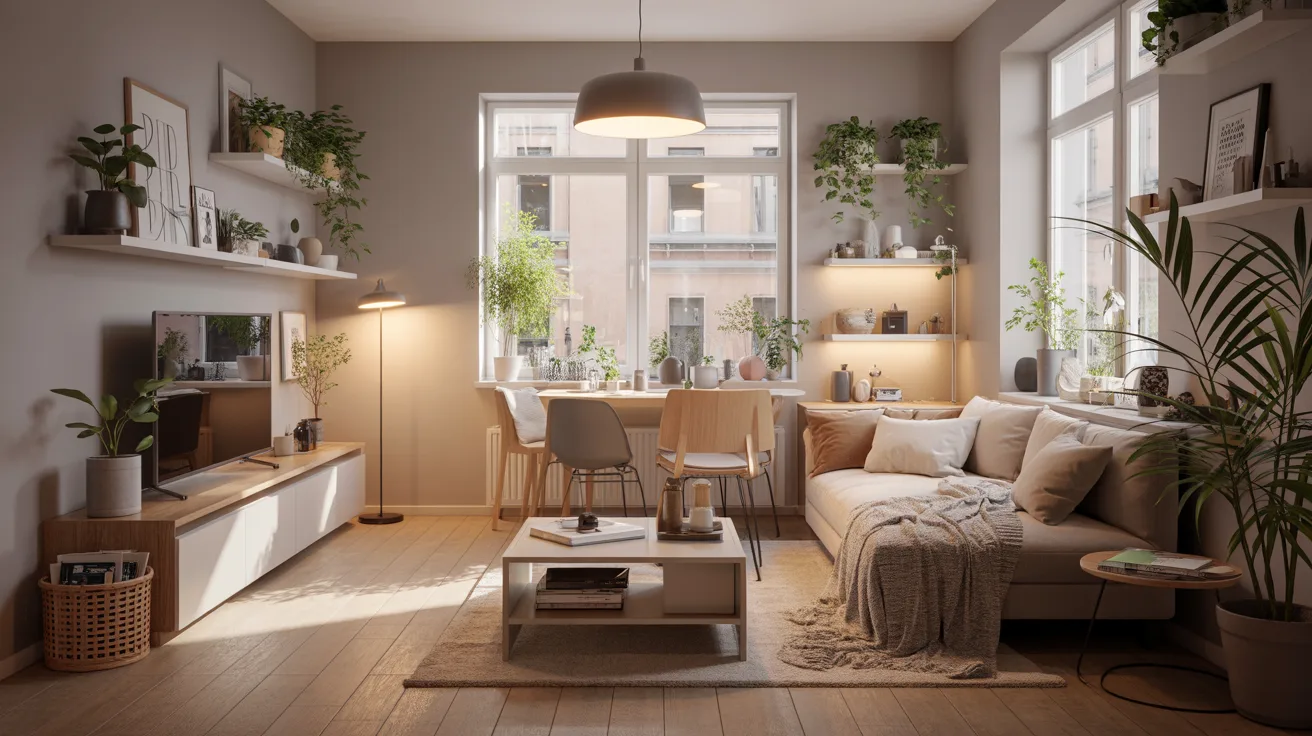 25 Stylish and Functional Ideas For Small Apartment Living Rooms