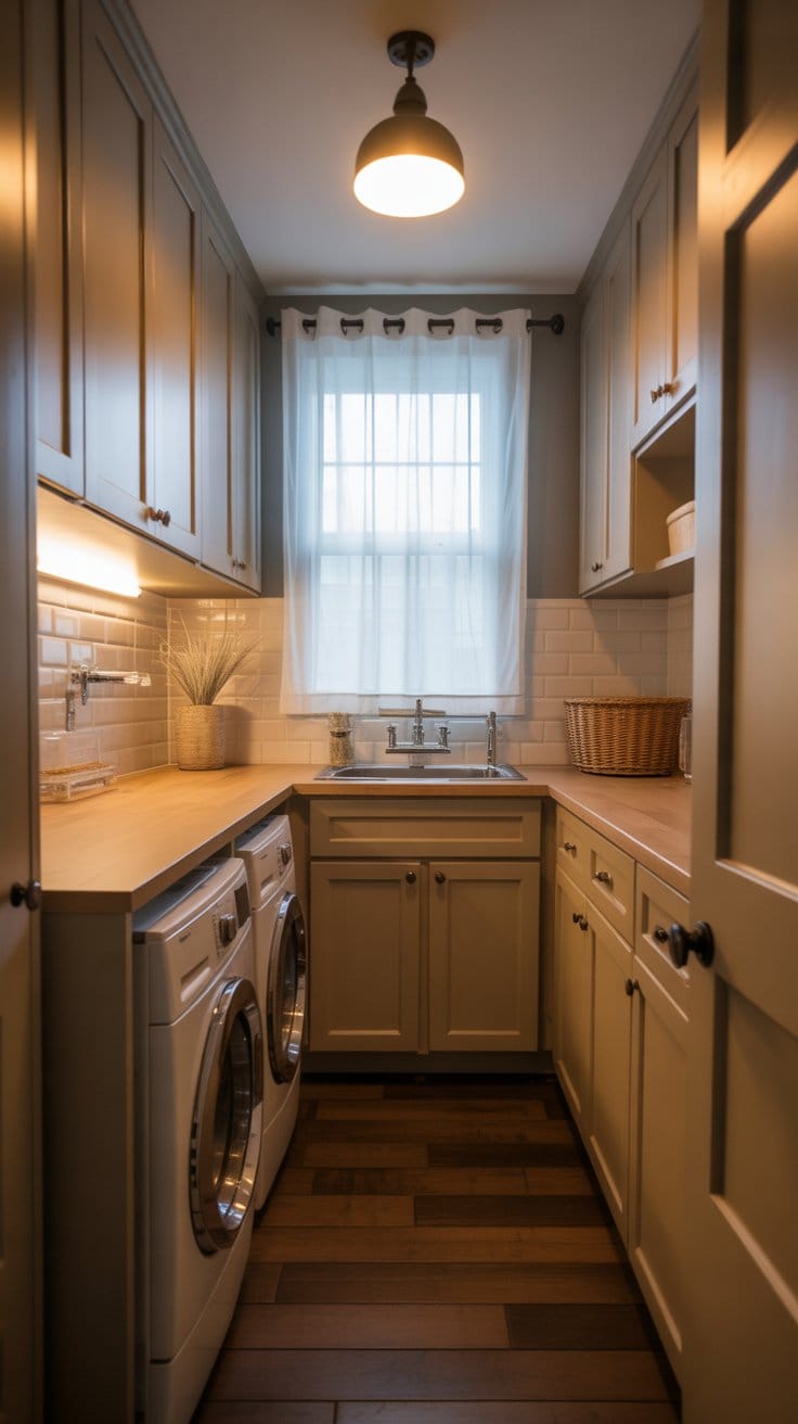 Smart Lighting for Small Laundry Rooms