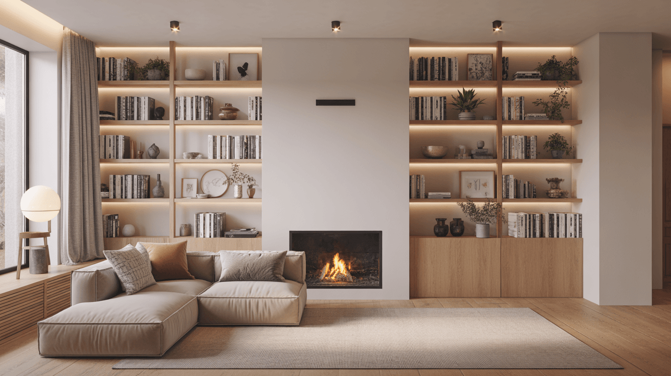 25 Stunning Built In Shelf Ideas For Your Living Room