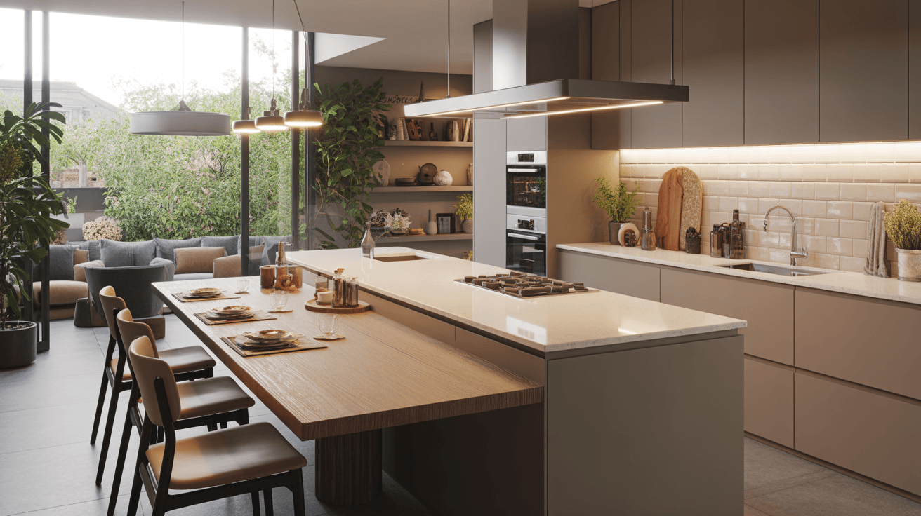 25 Stunning Kitchen Island Dining Table Ideas For Every Home