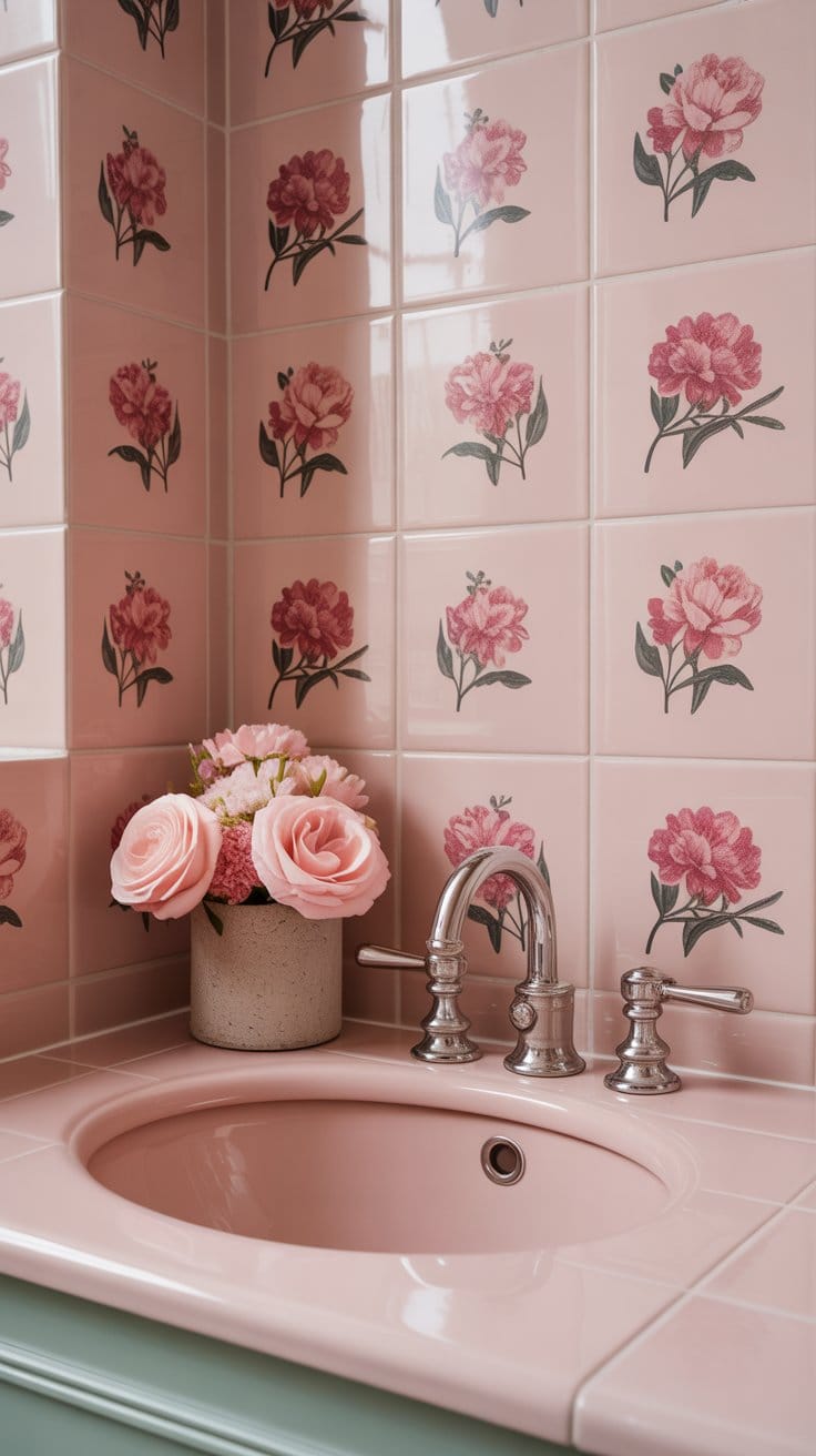 Add a Feminine Touch With Floral Accents