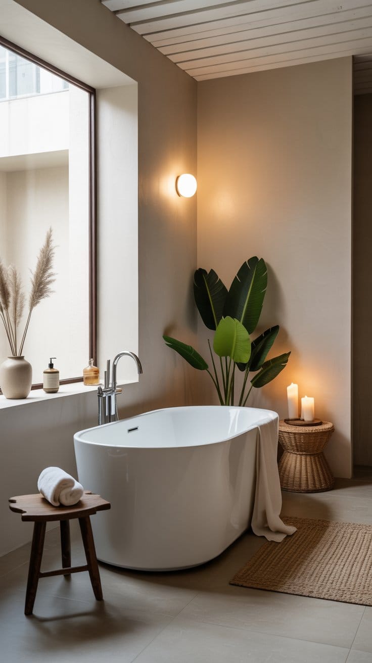 Add a Freestanding Bathtub for a Touch of Luxury