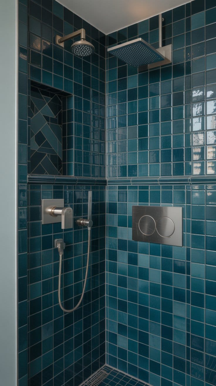 Bold Accent Walls with Tiles