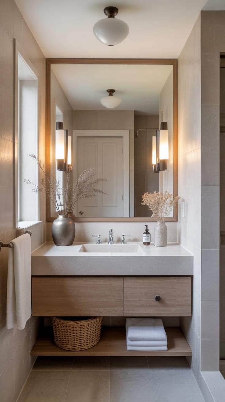 Bring It All Together for the Ultimate Small Luxury Bathroom