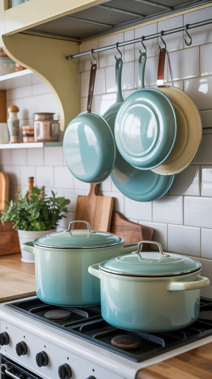 Classic Enamel Cookware That Brings Vintage Charm to Life