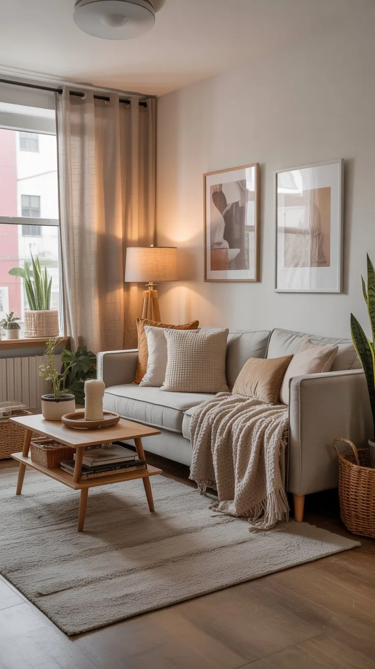 Cozy Apartment Vibes with Minimal Decor