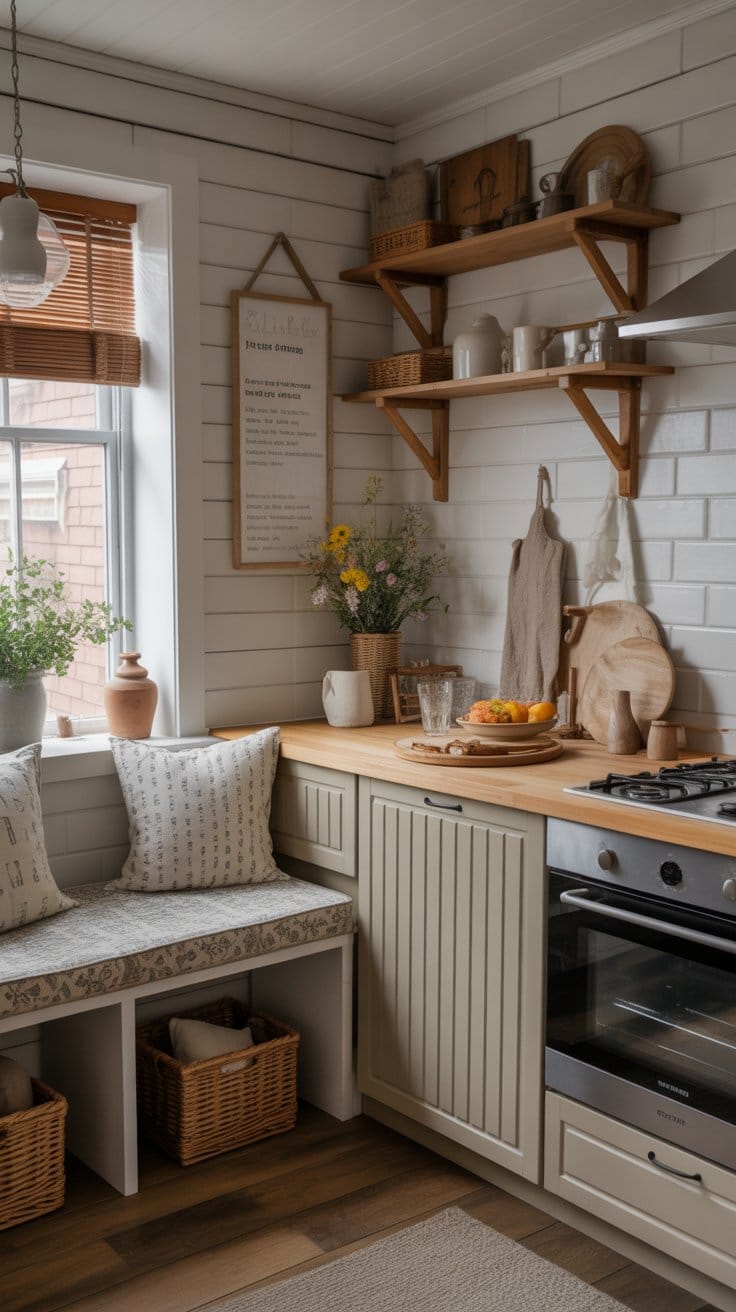 Cozy Kitchen Corners for Family Gatherings