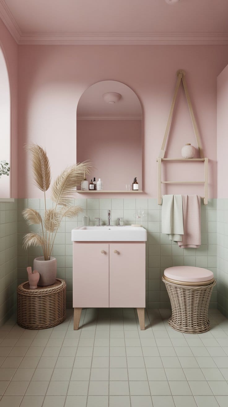 Create a Spa-Like Atmosphere With Soft Pastel Palette