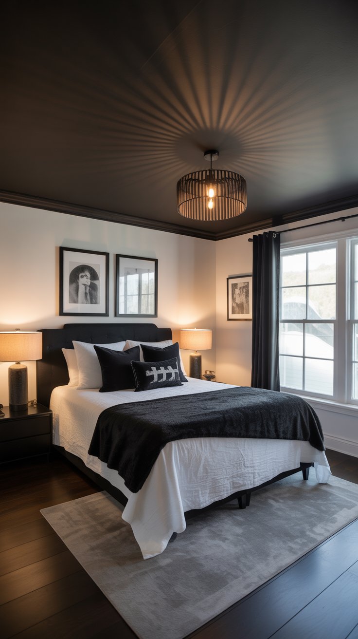 Experiment with Black Ceilings