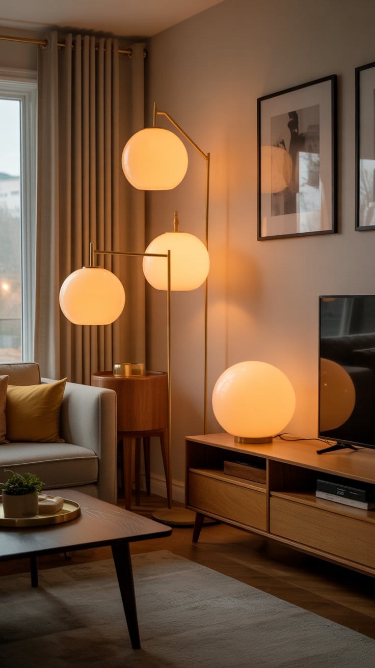 Go for Warm Lighting to Set the Mood