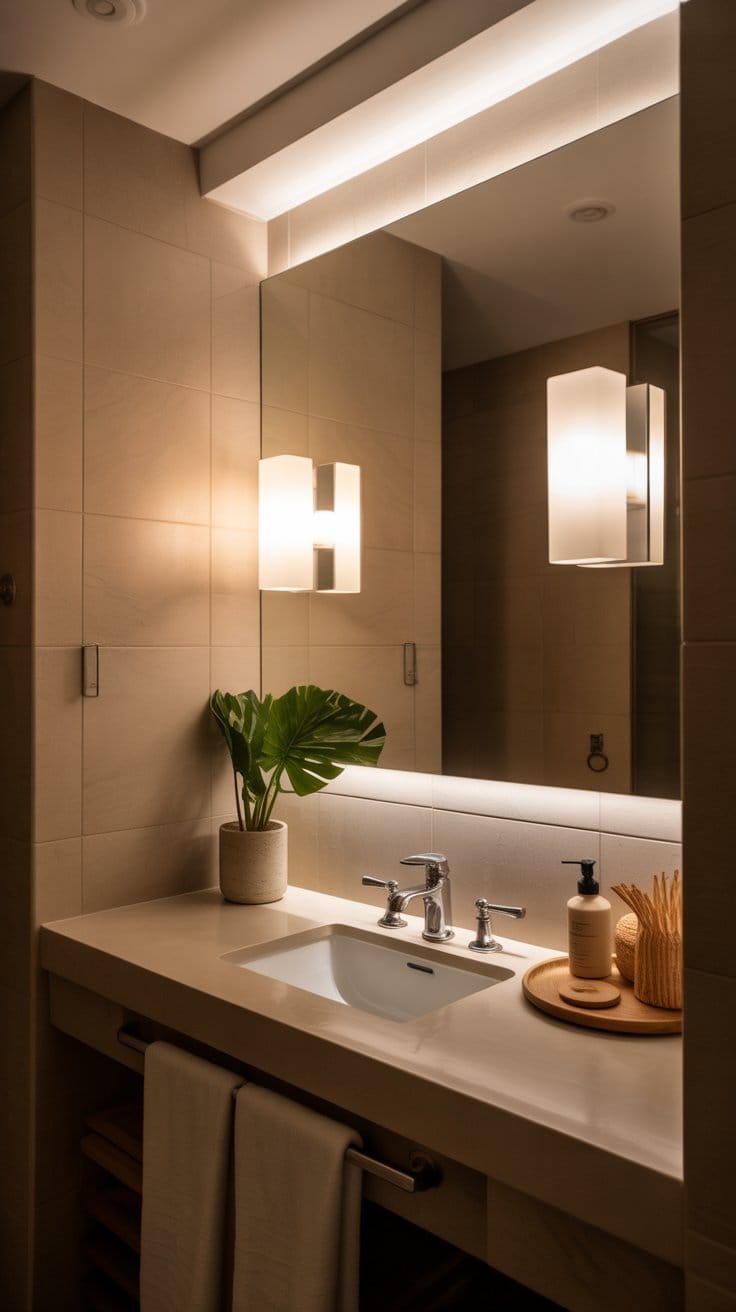 Install Ambient Lighting for a Spa-Inspired Glow
