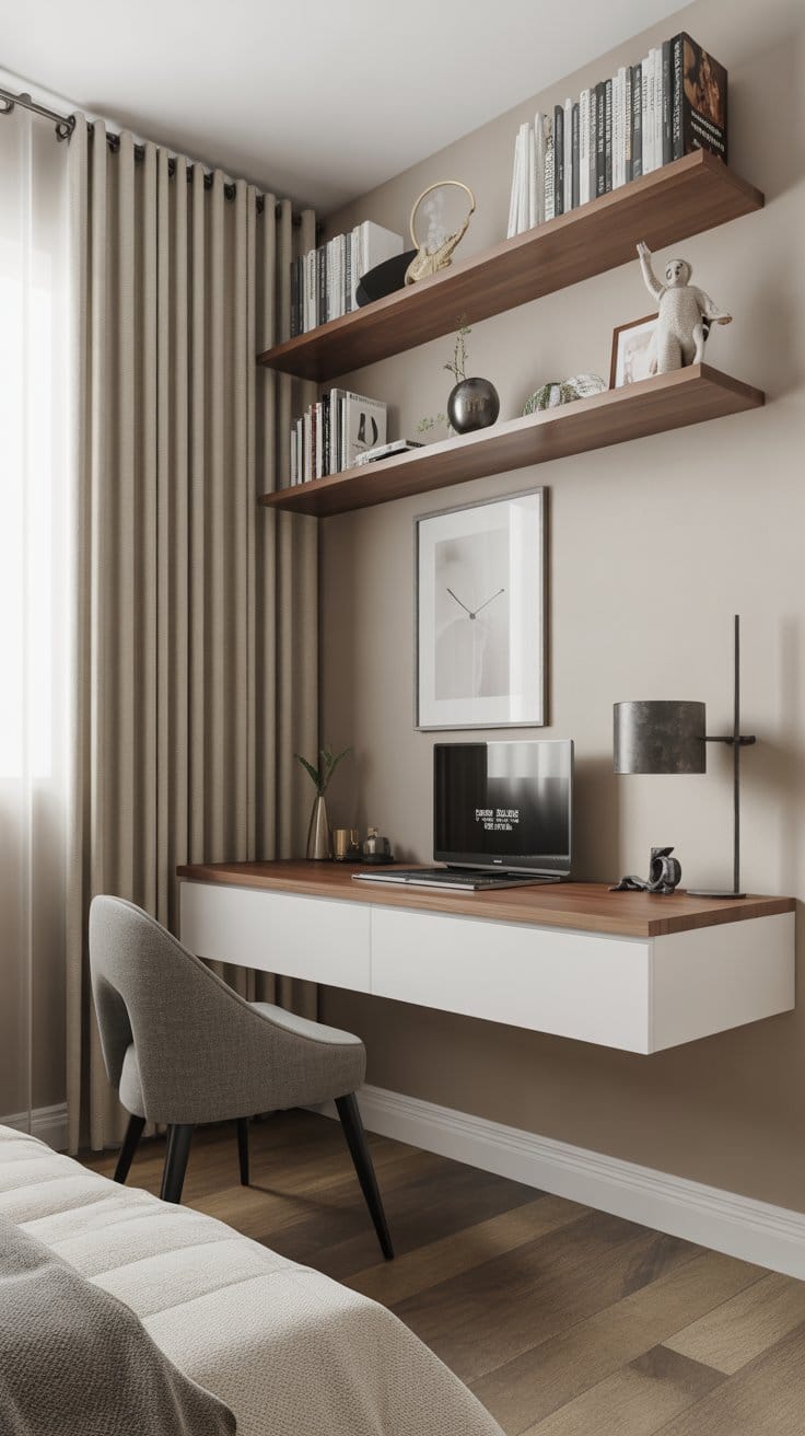 Install Floating Shelves