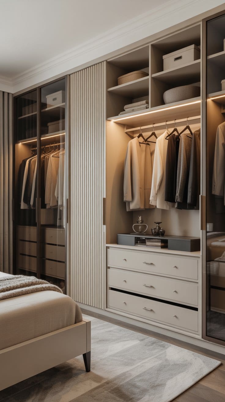 Luxury Wardrobe Designs for Elegant Bedrooms