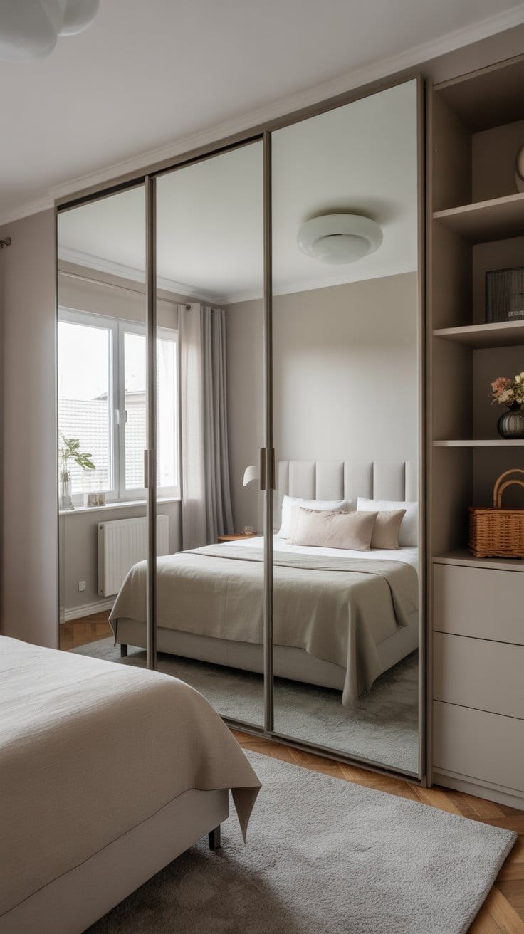 Mirrored Wardrobes That Make Spaces Feel Bigger