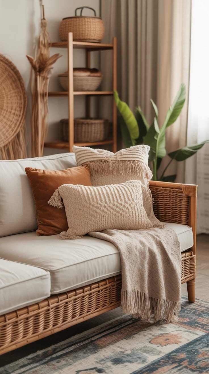 Mix and Match Eclectic Textures for Authentic Boho Vibes