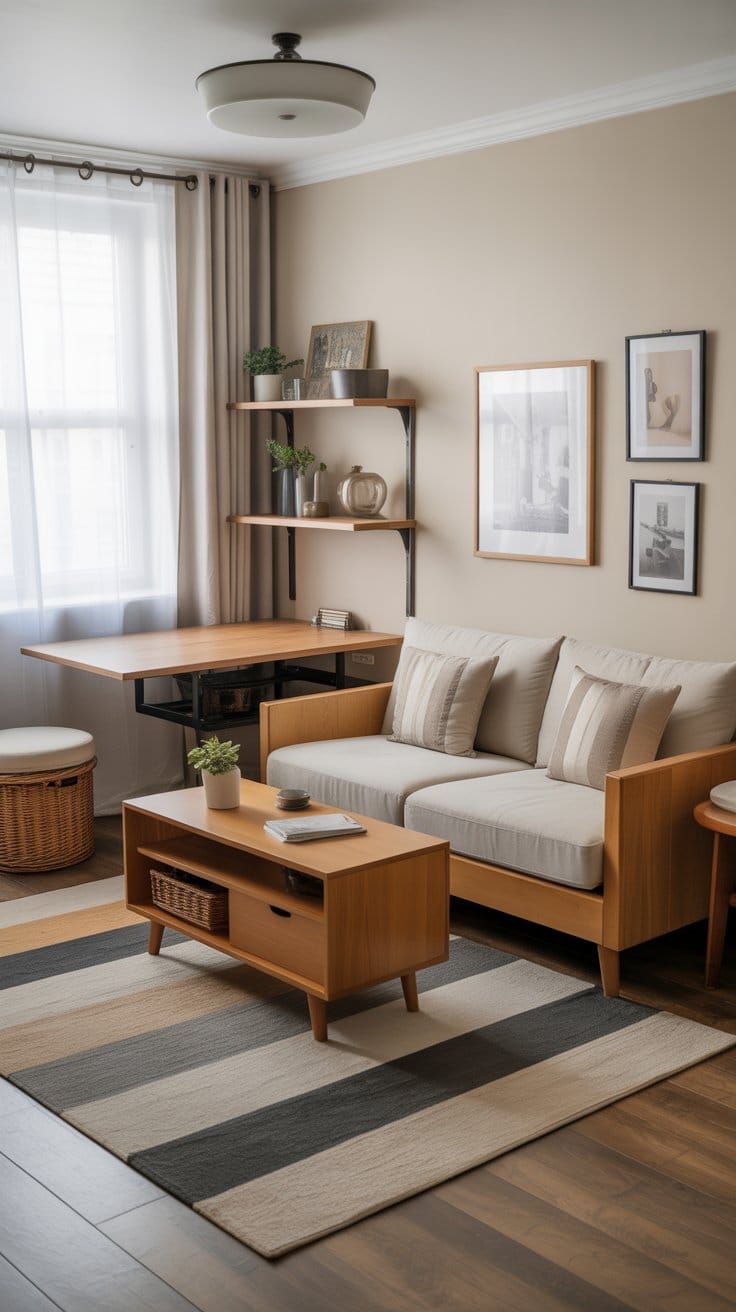 Multi-Functional Furniture That Saves Space