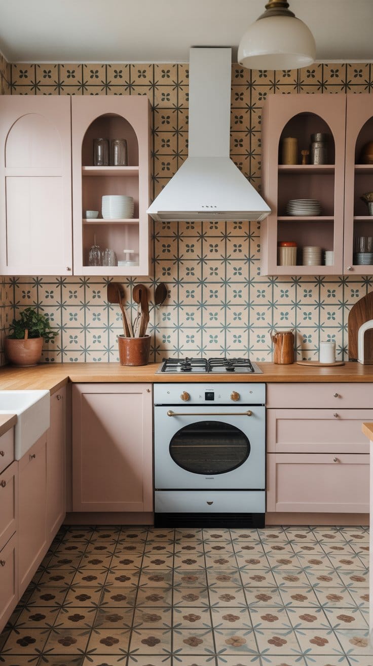 Patterned Tiles That Tell a Retro Story