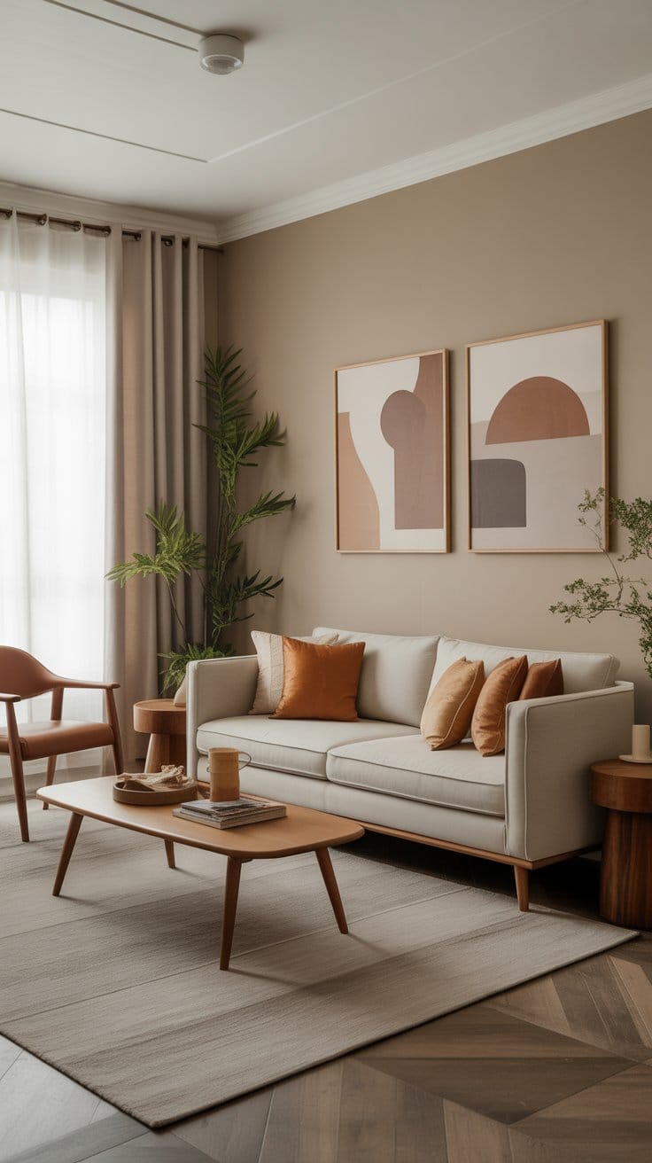 Play with Neutral Color Palette and Earthy Tones