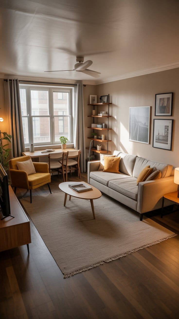Small Apartment Living Room Layout Ideas