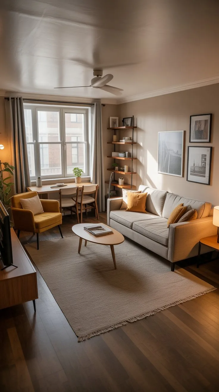 Small Apartment Living Room Layout Ideas