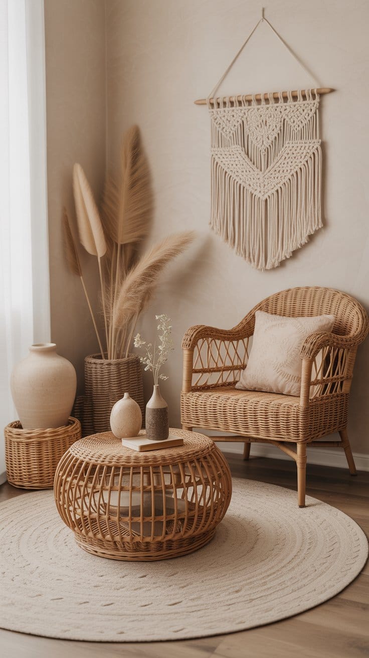 The Beauty of Woven Furniture and Handcrafted Details