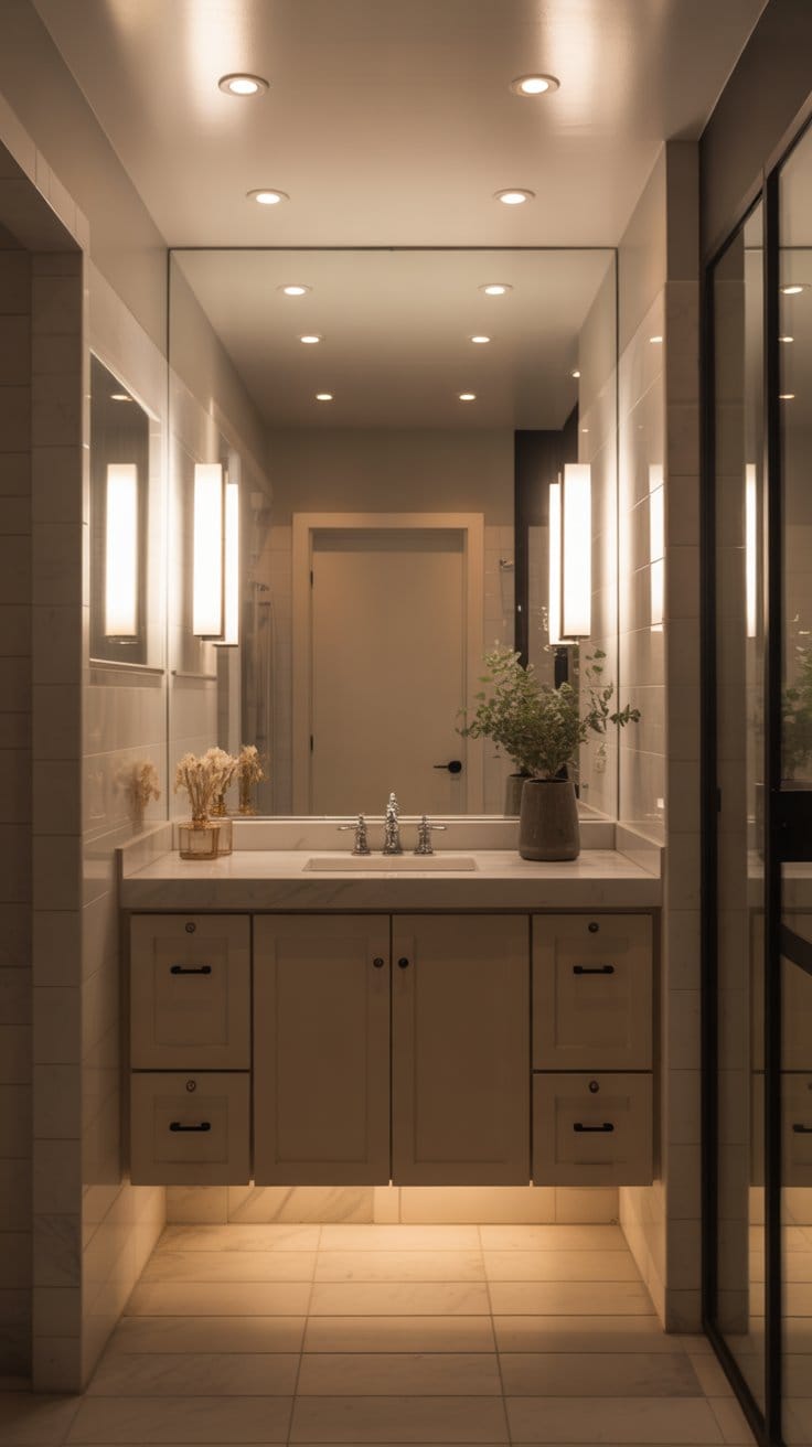 Use Layered Lighting to Create a Relaxing Ambience