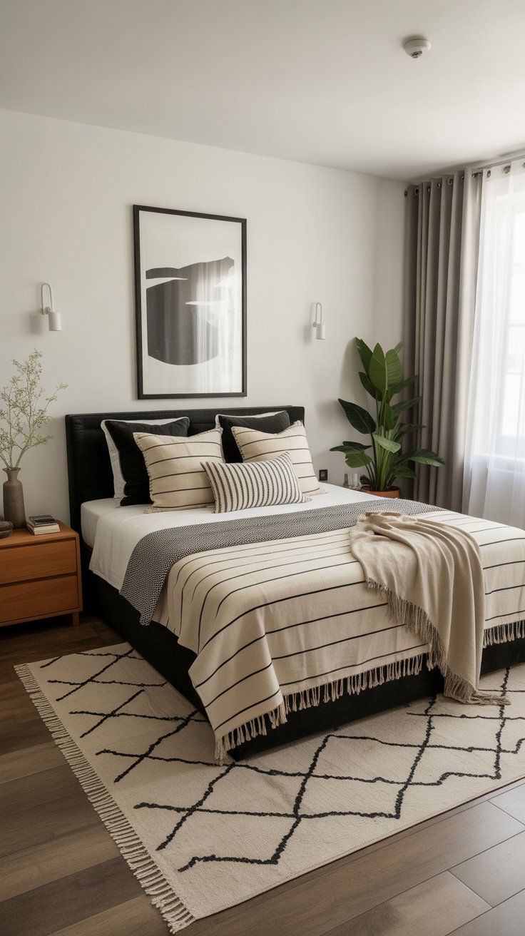 Use Rugs to Ground the Space