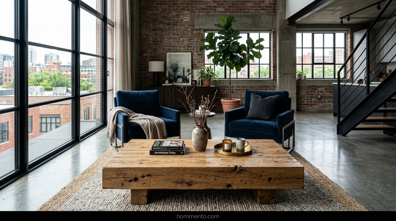 Industrial Style Living Room Ideas