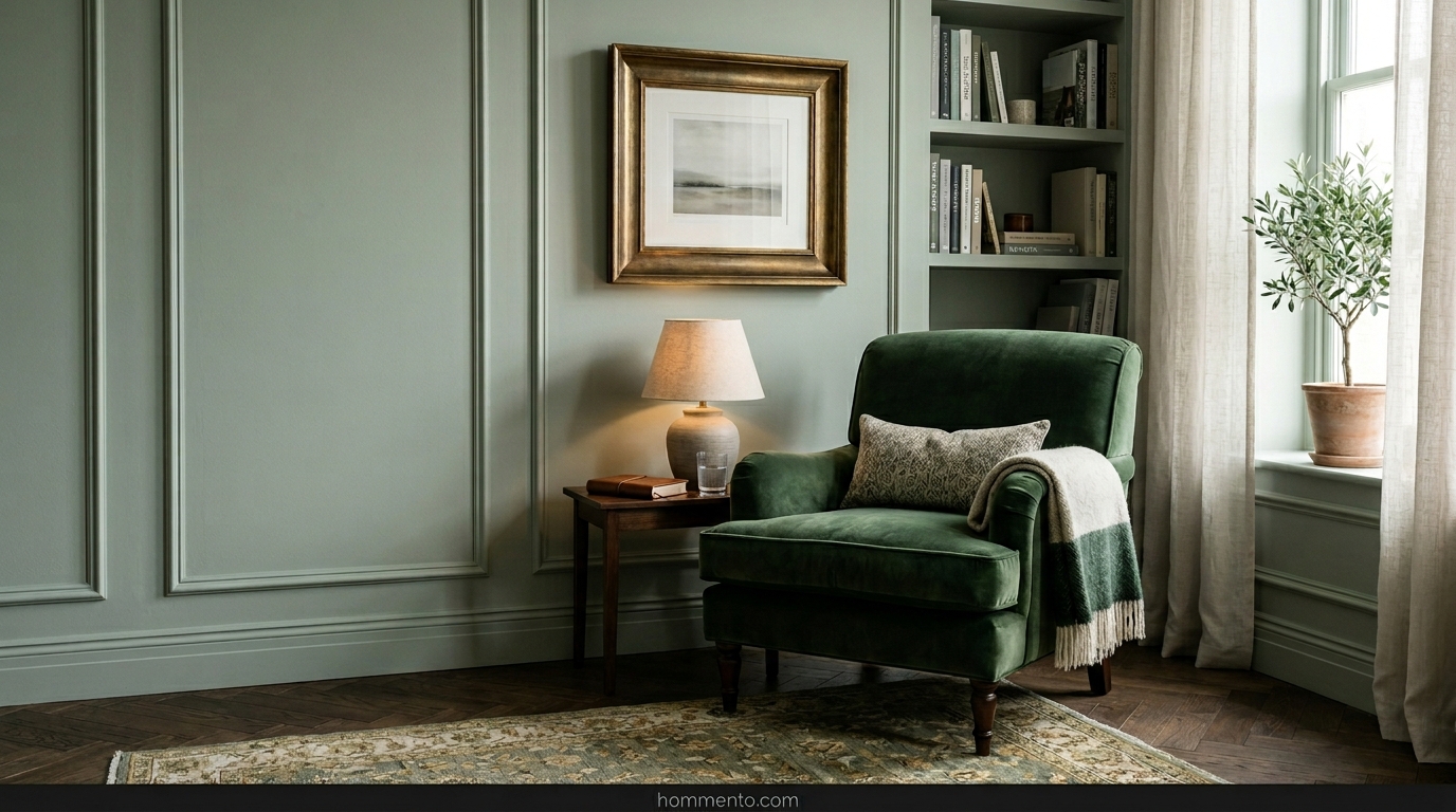 Sage Green Living Room Aesthetic