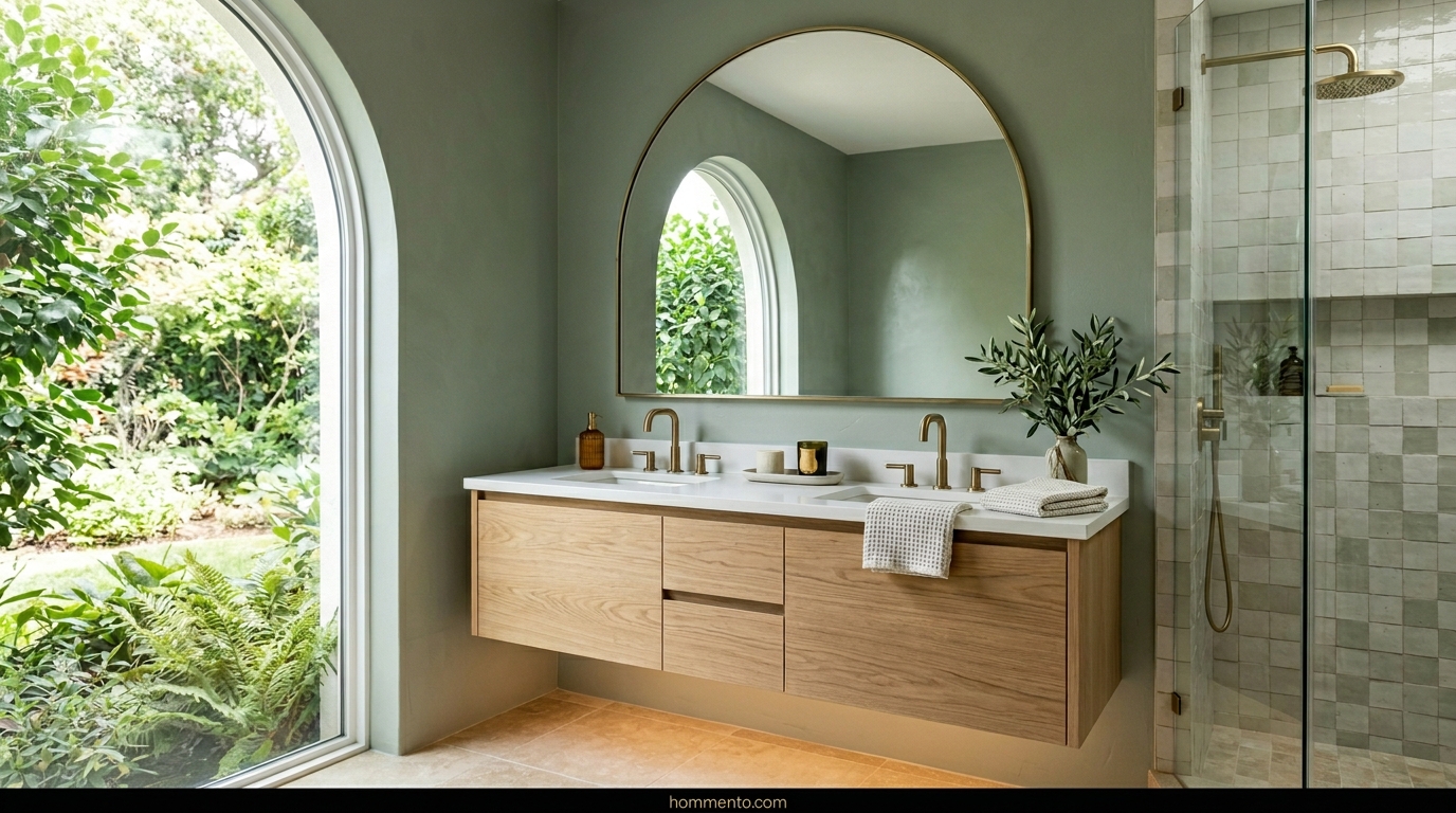 Sage Green Bathroom Aesthetic